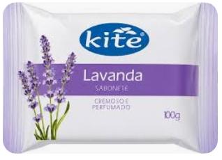 SABONETE KITE LAVANDA 100G 90 X 100G