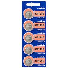 BATERIA  CARTELA COM 5UNI CR1616