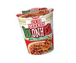 CUP NOODLES BOLONHESA NISSIN