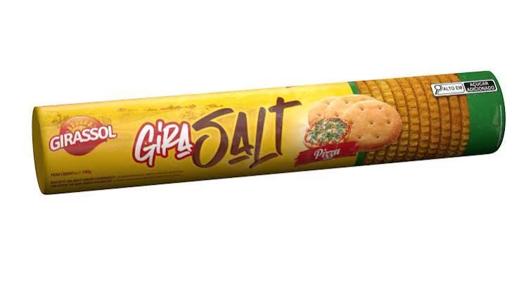 BISCOITO GIRASALT SALGADO PIZZA 30X100