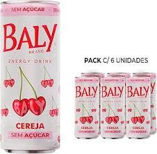 Baly Brasil Cereja S/ Acucar 250ml Lata - 7898080666017
