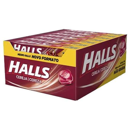 HALLS C/21 CEREJA DS