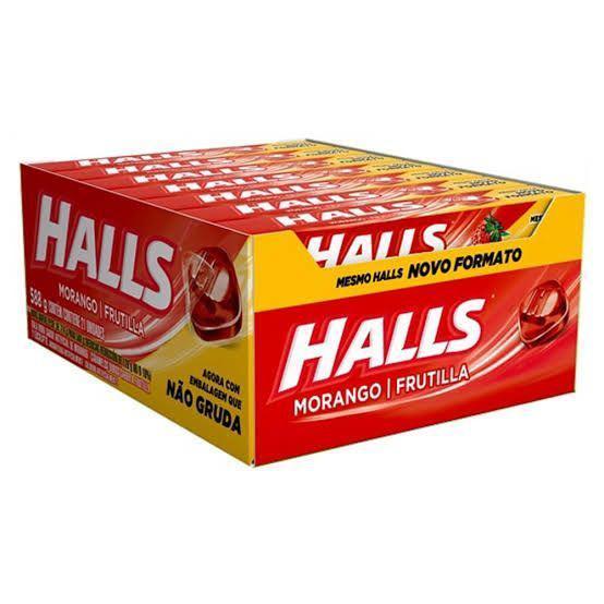 HALLS C/21 MORANGO DS