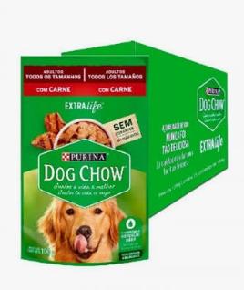 DOG CHOW ADLT CARNE 15X100G