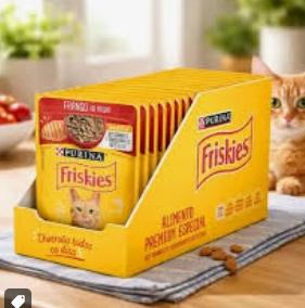 FRISKIE FRANGO AO MOLHO 15X85G