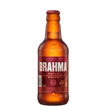 BRAHMA DUPLO MALTE GFA VD 300ML CX C/23