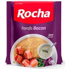7896655403012 ROCHA FAROFA MAND BACON 250G