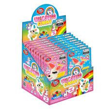 BALA GELATINA UNICORNIO GUMMY  16 g   CX 12 DISPLAYS C/ 20 UNIDADES  SABOR TUTTI  FRUTTI