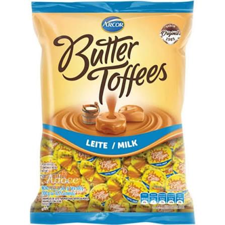BALA BUTTER TOFFEE LEITE DISPLAY 450G