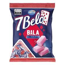 BALA 7BELO FRAMBOESA DISPLAY 450G