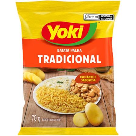 BATATA PALHA YOKI 70G TRADICIONAL 70GR