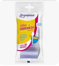 COLHER SOBREMESA BOMPACK CRISTAL C/50 UN