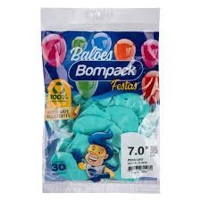 BALAO LISO N7 BOMPACK VERDE CLARO C/30