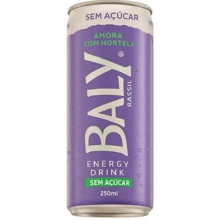 Baly Amora com Hortela Sem Acucar 250ml Lata - 7898080666024
