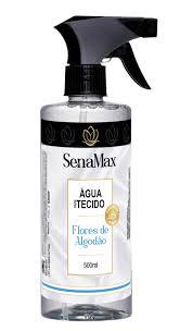 AGUA PARA TECIDO COM FACILITADOR SENAMAX 500ML FLORES DE ALGODAO