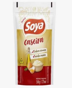 MAIONESE SOYA CASEIRA SACHET   UND 200GR