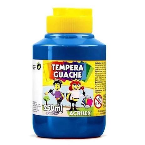 TINTA GUACHE AZUL 559 250ML UNI