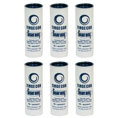 TINGECOR AZUL MARINHO PACOTE 6UNI
