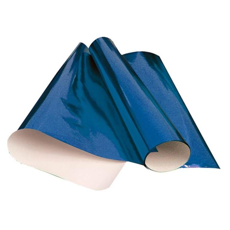 PAPEL LAMINADO 48X60 AZUL ESCURO 40FLS