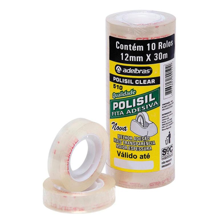 FITA DUREX 12x10MT PTC 10 UNI