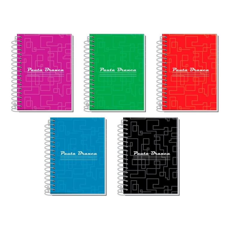 CADERNETA FLEX  1/8 96FLS PTC 10