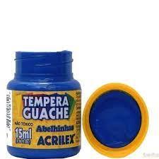 TINTA GUACHE AZUL TURQUESA 15ML CX12