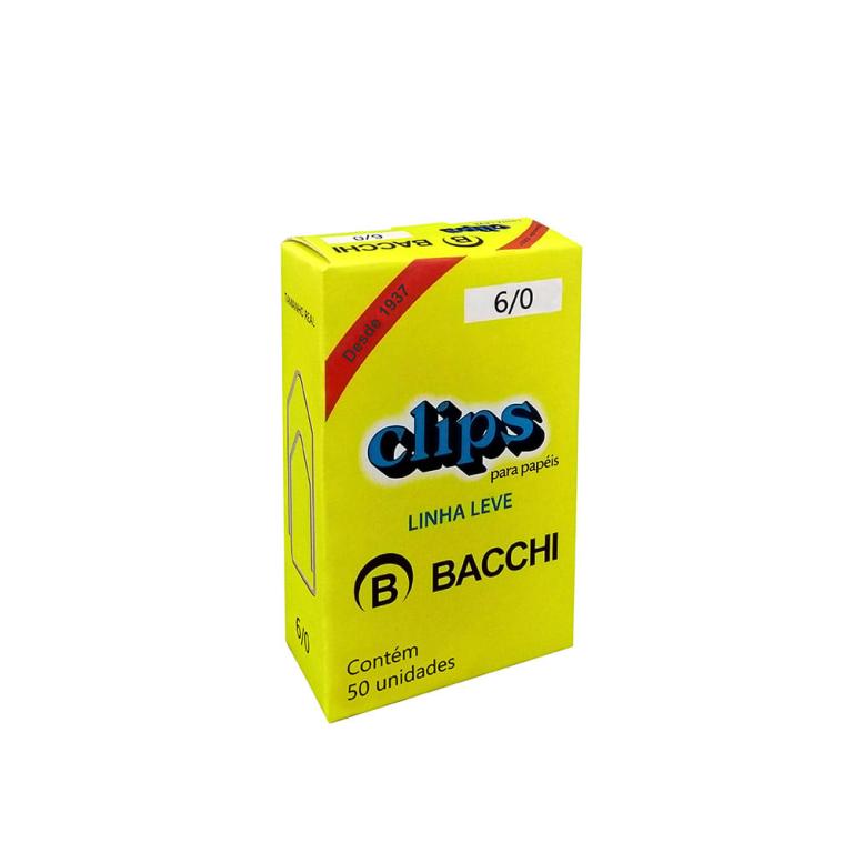 CLIPS GALVONIZADO CX AMARELA 6/0 UN