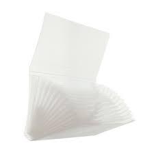 PASTA SANFONADA A4 12 DIV CRISTAL 38X230X330MM  UNI