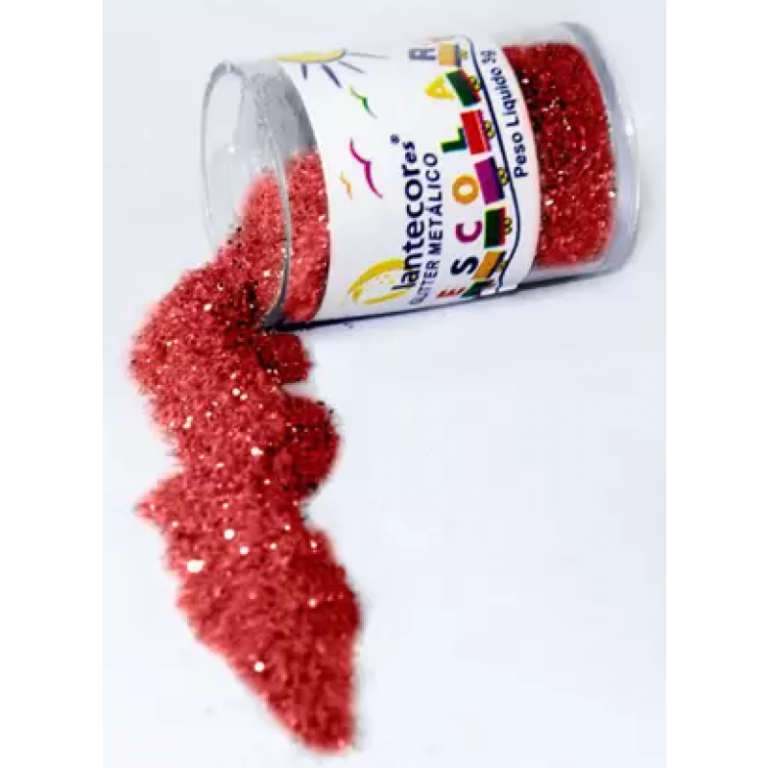 GLITTER VERMELHO 3G