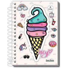 CADERNETA CD 1/8 80FLS UAU PTC 5