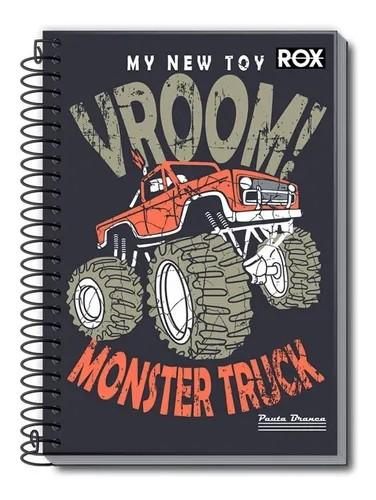 CADERNETA CD 1/8 80FLS ROX PTC 5