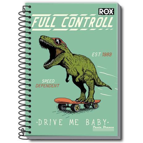 CADERNETA CD 1/8 80FLS ROX PTC 5