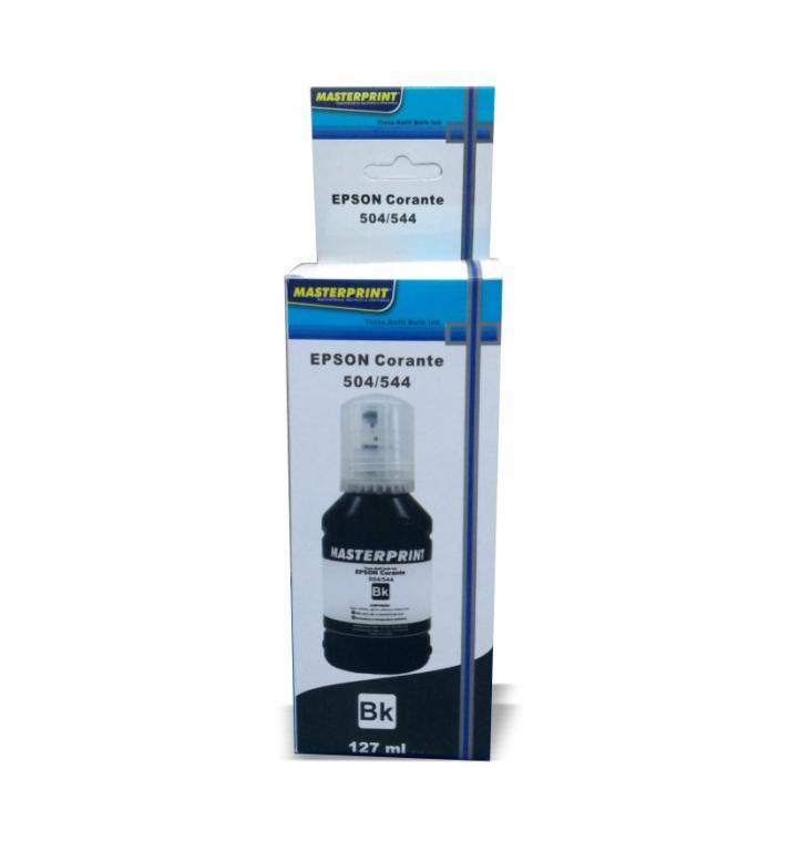 TINTA REFIL EPSON MP 504/544 PRETO 127ML BK UNI
