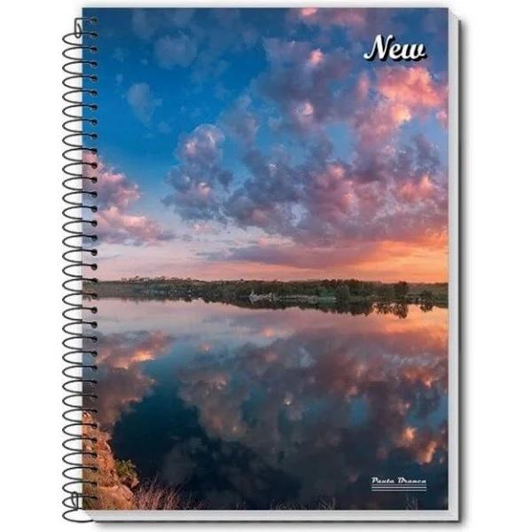 CADERNO CD 10MT UNIVERSITARIIO 200 FLS NEW PCT 3
