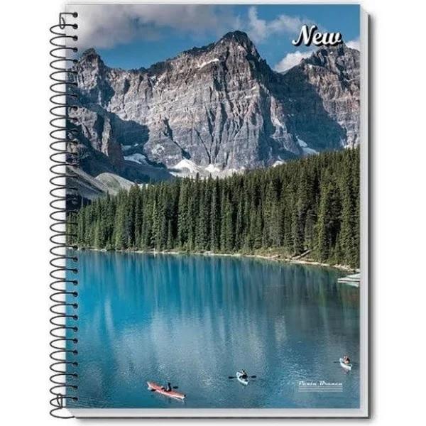 CADERNO CD 10MT UNIVERSITARIIO 200 FLS NEW PCT 3