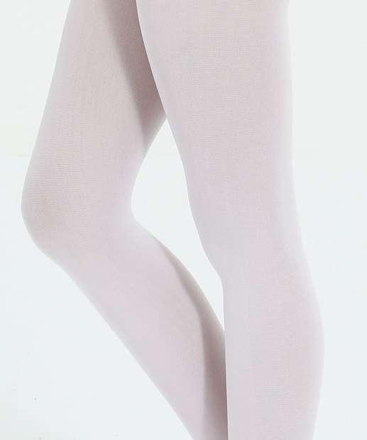 MEIA CALCA BRANCA FIO 40 BALE TAMANHO P PCT 6