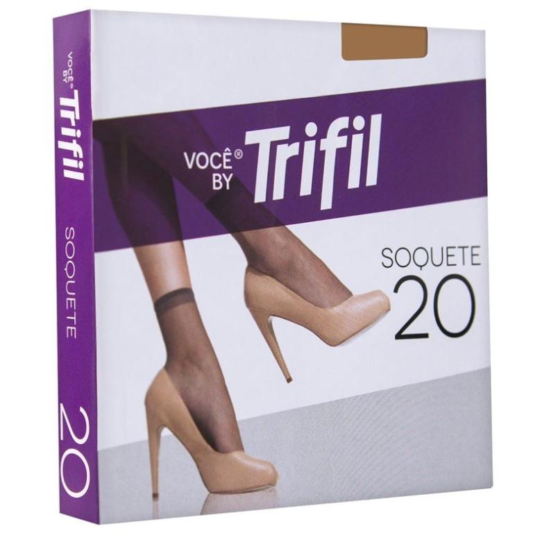 MEIA SOQUETE NATURAL TAMANHO UNICO PCT 6