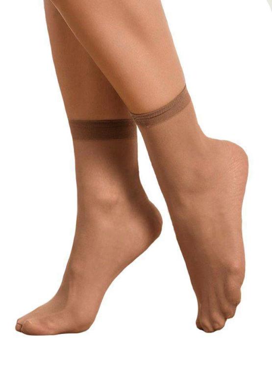 MEIA SOQUETE NATURAL TAMANHO UNICO PCT 6