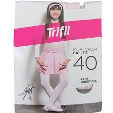 MEIA CALCA ROSA FIO 40 BALE TAMANHO M PCT 6