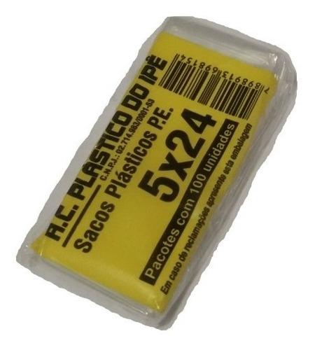 SACO SACOLE 5x24 PTC 10 UNI