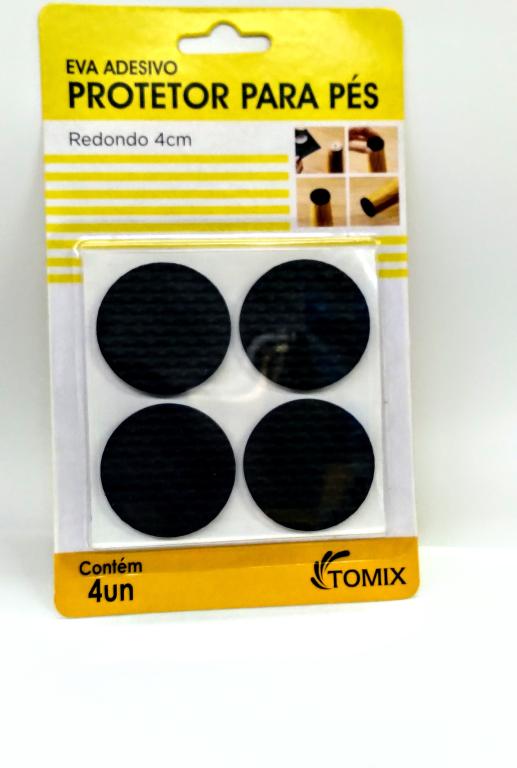 PROTETOR ADESIVO REDONDO 4CM UNI