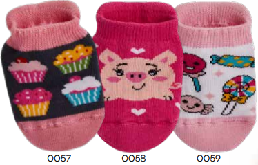 MEIA ANTI DERRAPANTE INVISIVEL 0058 TAMANHO 17 A 19