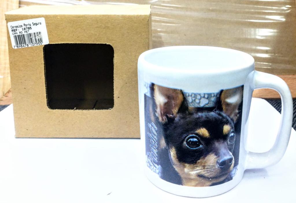 CANECA PORCELANA PET 04 UNI