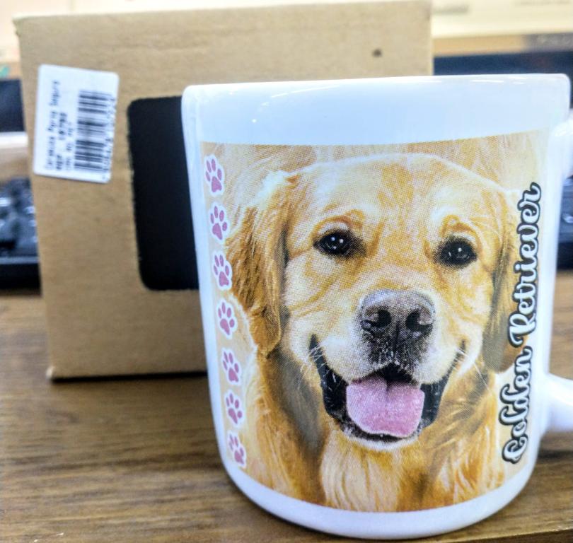 CANECA PORCELANA PET 03 UNI