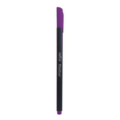 CANETA MARCADOR FINE LINE LILAS PTC 12
