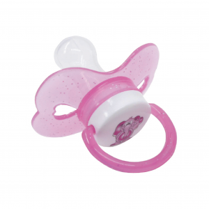 CHUPETA BICO REDONDO ROSA  N°1 UNI