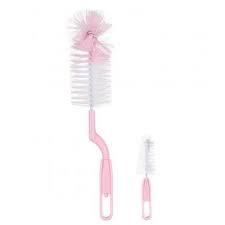 ESCOVA LIMPAR MAMADEIRA ROSA BLISTER UNI