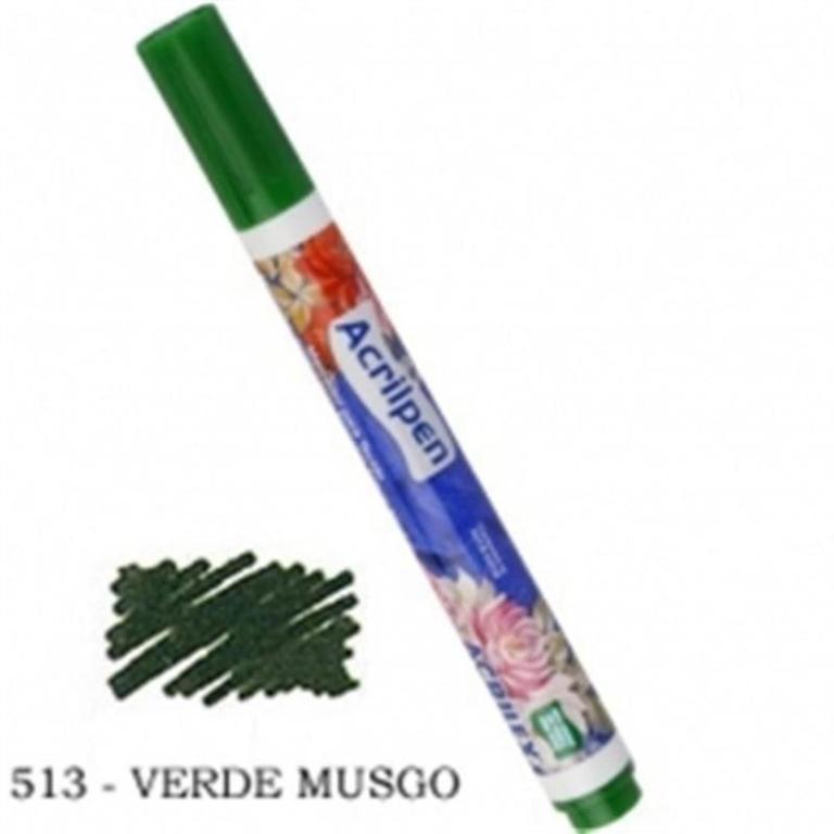 CANETA ACRILPEN VERDE MUASGO  PTC 10