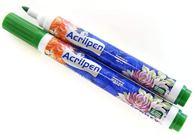 CANETA ACRILPEN VERDE MUASGO  PTC 10