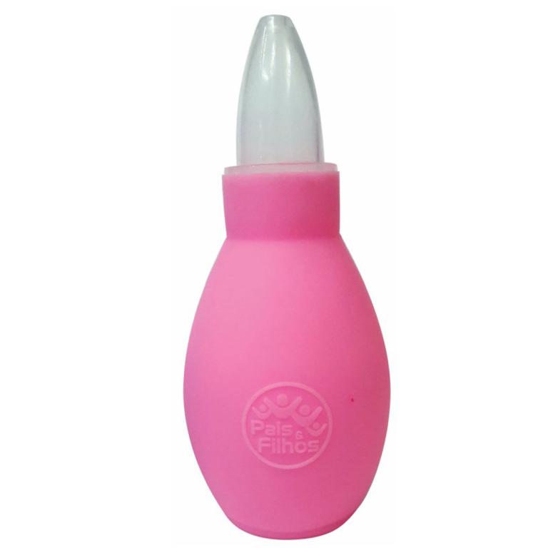 ASPIRADOR INFANTIL NASAL ROSA UNI